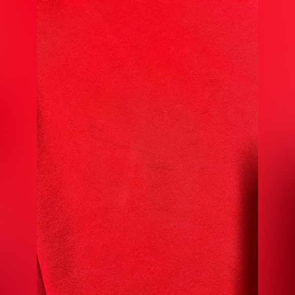 Edikted Red Track Pants with Elastic Cuffs - Picture 4 of 4